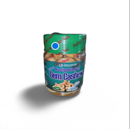 Gem Cashew (Roasted Whole Nuts) 80g x 20 packs (PET Jar).