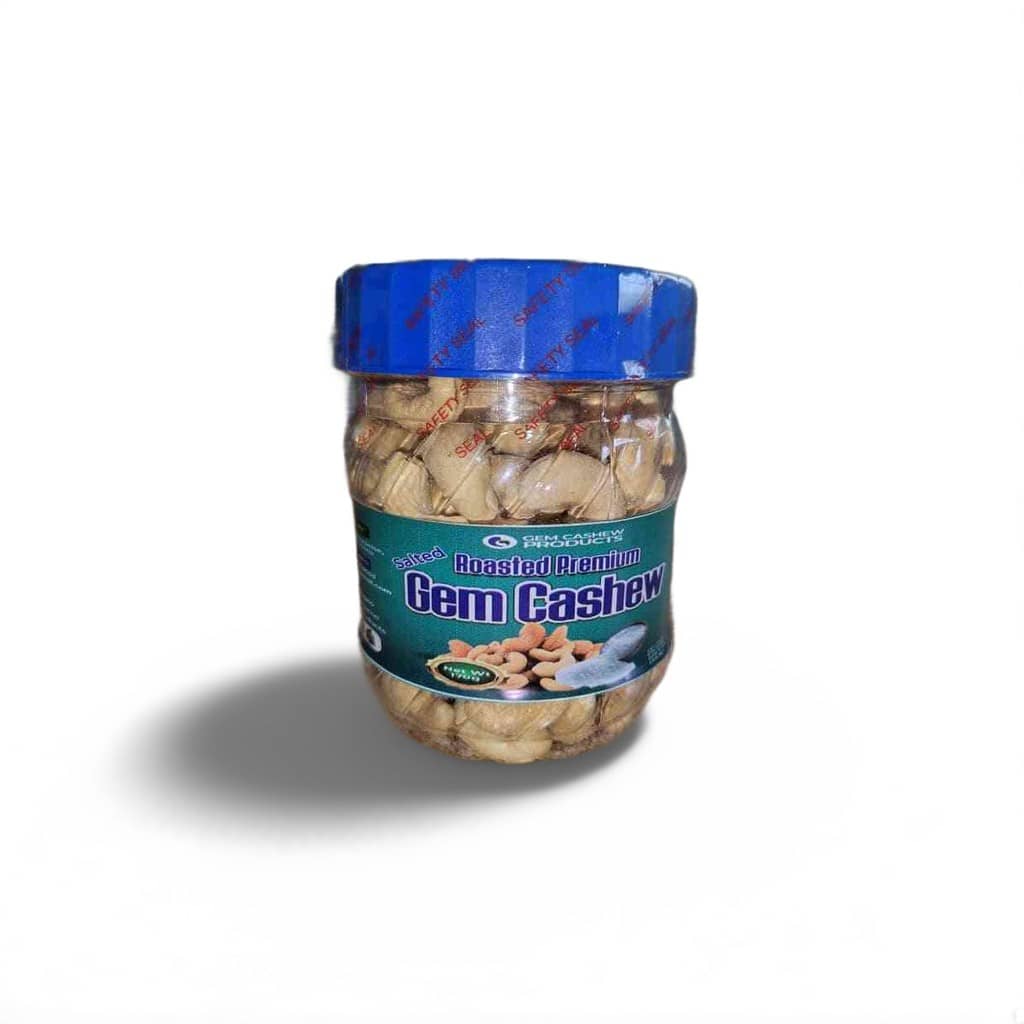 Gem Cashew (Roasted Whole Nuts) 170g x 15 packs carton (PET Jar)