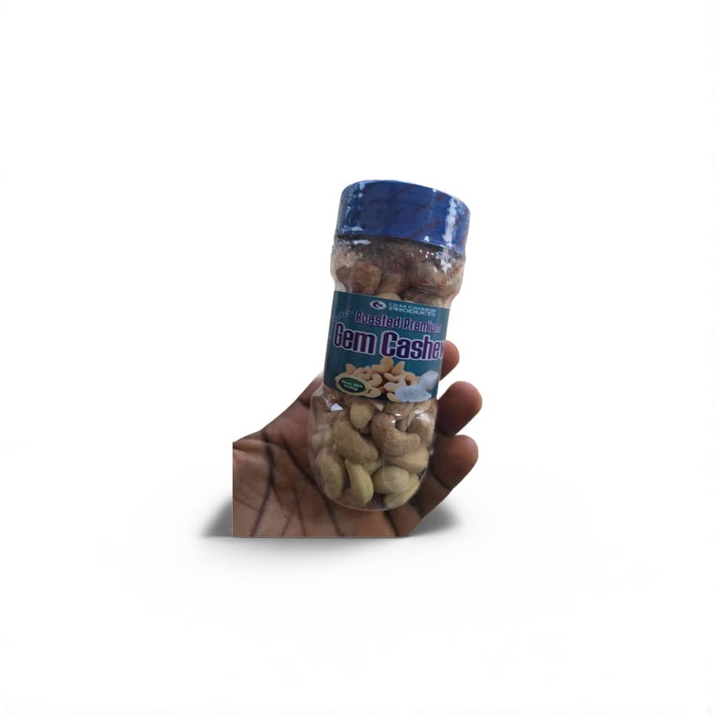Gem Cashew (Roasted Whole Nuts) 112g x 20 packs carton (PET Jar)