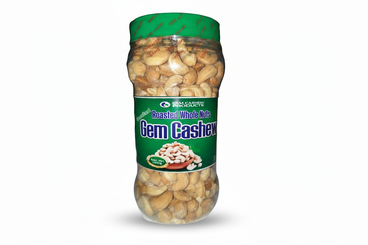GEM Cashew Roasted Whole Nuts (500g)