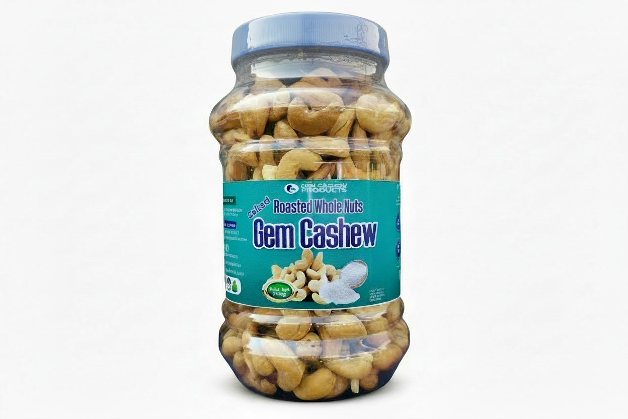 GEM Cashew Roasted Whole Nuts (750g)